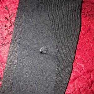 LULULEMON wunder under crop tights high rise